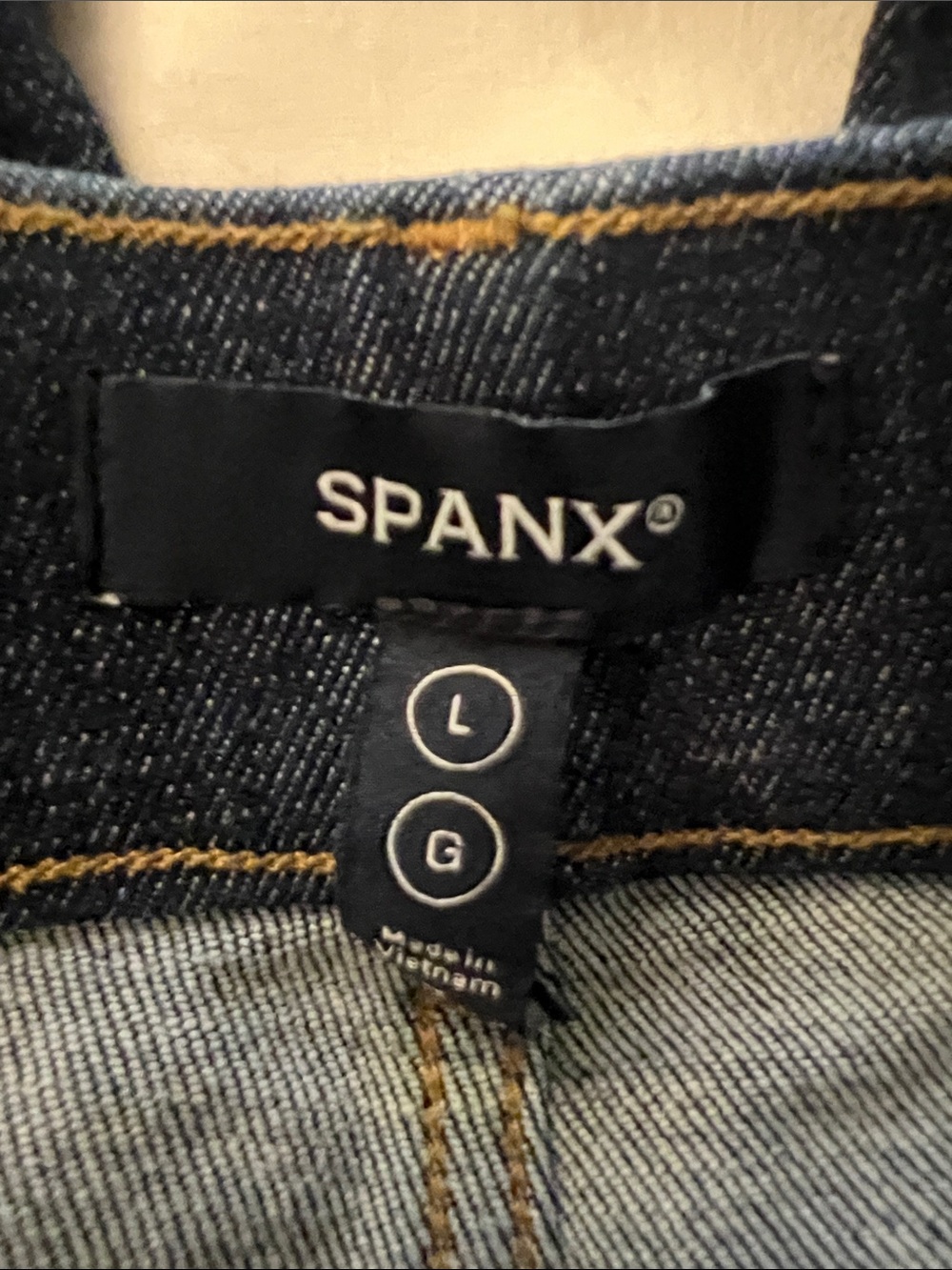 SPANX Dark Blue Flared Jeans - Picture 3 of 6